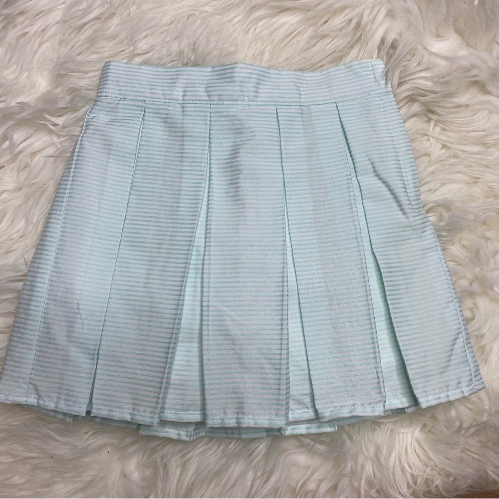 Janie and Jack NWT light striped lined flare skirt size 18-24 months